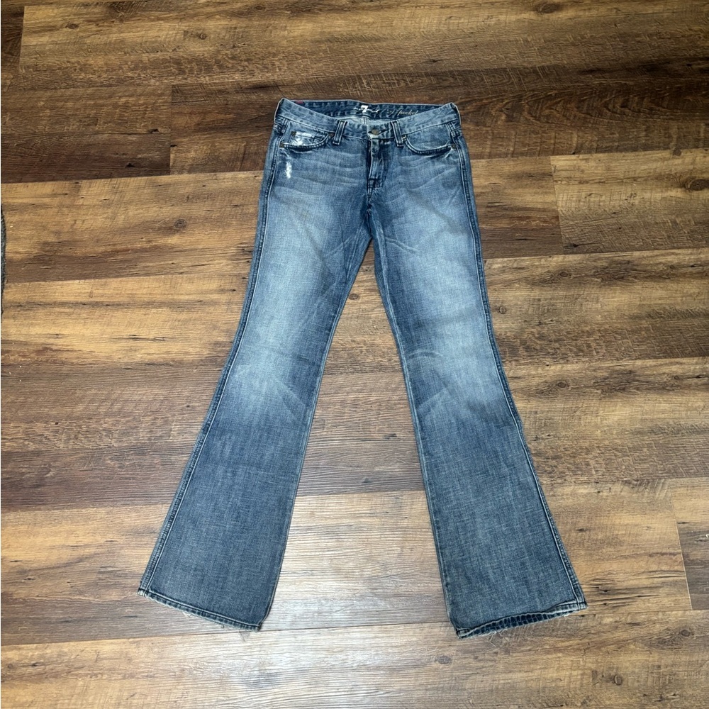 7 For All Mankind Blue bootcut Jeans